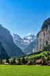 The Stunning Lush Valley of Lauterbrunnen, Switzerland