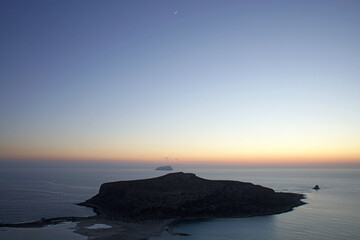 Balos beach sunshine lagoon mountain crete island summer 2020 covid-19 season holidays high quality prints