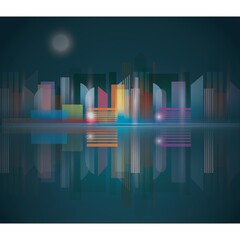 Poster - city landscape