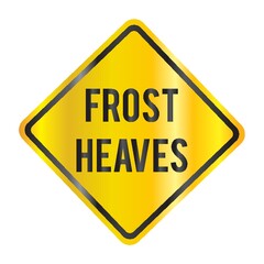 Wall Mural - frost heaves