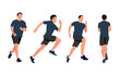 © BappiDeb - Running Man Illustration Set