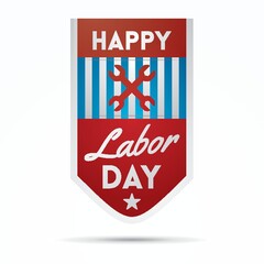 Wall Mural - labor day banner