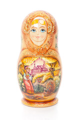 Wall Mural - Single Russian nesting doll