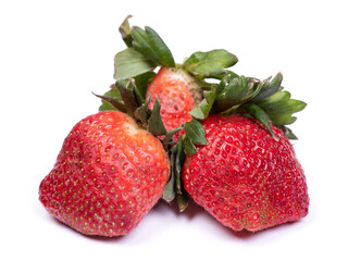 Wall Mural - Heap of strawberry