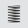 © Best_Vector_Icon - metal spring icon isolated of flat style. Vector illustration.