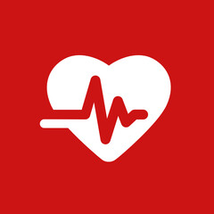 Sticker - EKG -  Metro Tile Icon