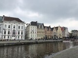 Fototapeta Paryż - Belgium, beautiful european architecture. Old medieval Brugge