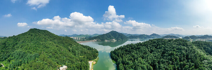 landscape of qingshan lake