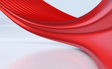 Wall Mural - Red abstract background for business brochure.3d Modern Rendering.