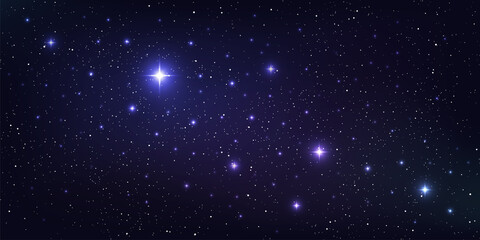 beautiful milky way galaxy background with nebula cosmos. stardust in deep space and bright shining 