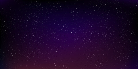 shining star on galaxy. abstract space background. star and stardust in deep universe. vector illust