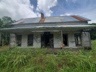 Abandoned house