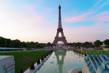  eiffel tour and from Trocadero, Paris