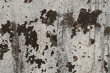Wall Mural - Old rusty grunge metal background.