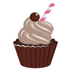 Sticker - cupcake