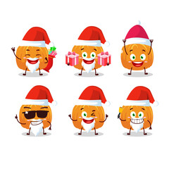 Poster - Santa Claus emoticons with pumpkin cartoon character