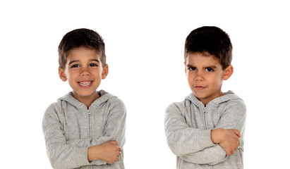 Poster - Twin brothers with dark hair