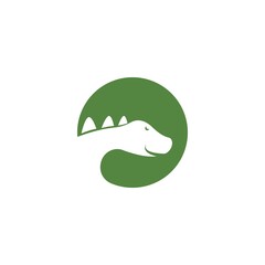 Wall Mural - Dino logo vector