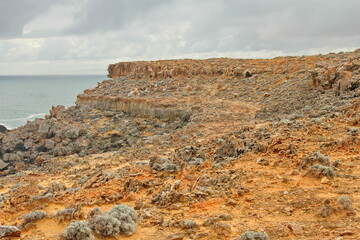 Wall Mural - Australian rugged coastline and rocks