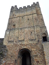 Richmond Castle Tower North Yorkshire UK