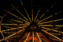 Photos Of Highlights And Spots In The Night Ferris Wheels