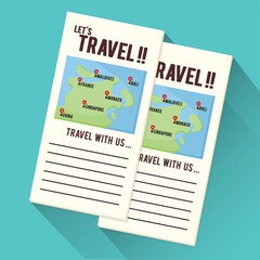 Poster - travel brochures