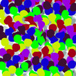 © rasengan - Abstract background of many colored spots