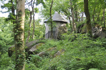 Wall Mural - Summer house in Derrynane national historic park, Ireland