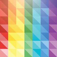 Wall Mural - rainbow background