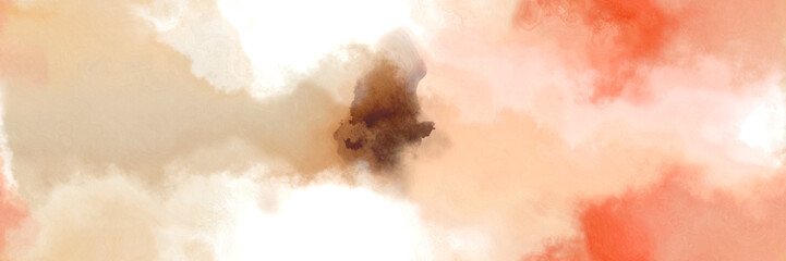 Wall Mural - abstract watercolor background with watercolor paint style with skin, wheat and coffee colors