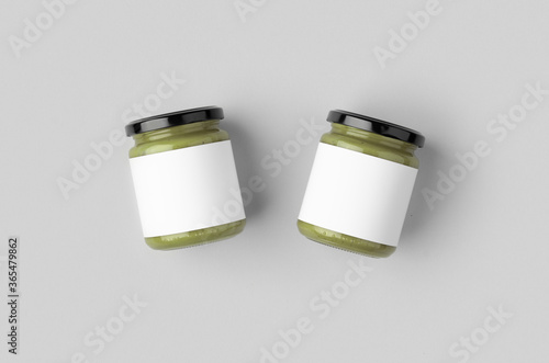 Download Pumpkin Hemp Seed Butter Jar Mockup With Blank Label Buy This Stock Photo And Explore Similar Images At Adobe Stock Adobe Stock PSD Mockup Templates