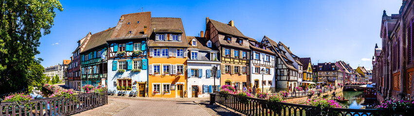 Sticker - old town of colmar in france