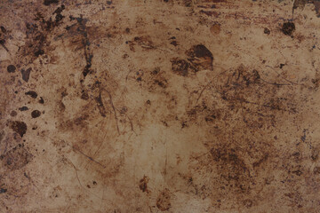 Wall Mural - Brown rust metal grunge textured material background