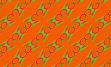 Pattern With Symmetric Geometric Ornament. Kaleidoscope Background
