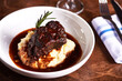 © Cheyenne - Braised Short Ribs and Mashed Potatoes in White Dish