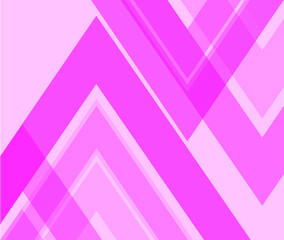 Poster - Abstract pink background with triangles