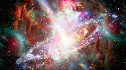 Wall Mural - pulsar highly magnetized neutron star. elements of this image furnished by nasa