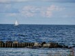 Segelboot auf der Ostsee