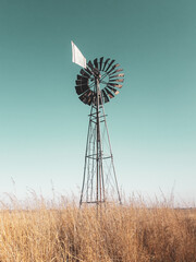 windmill on farm