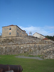 Wall Mural - old castle in the village