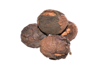 Wall Mural - walnut isolated on white background