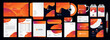 © Designduty - Corporate identity set branding template design kit. editable brand identity with abstract background color for Business Company and Finance Vector