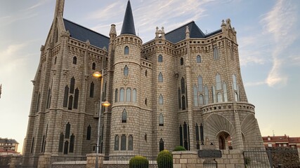 Wall Mural - Gaudi, Astorga (Leon)