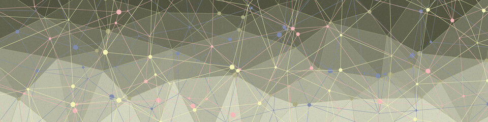 Powder Pink color Abstract color Low-Polygones Generative Art background illustration