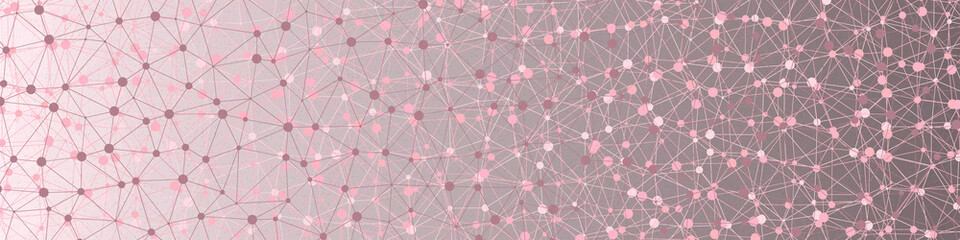 Soft Pink color Abstract color Low-Polygones Generative Art background illustration