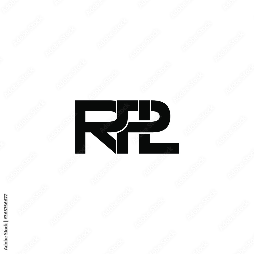 rpl letter original monogram logo design Stock Vector | Adobe Stock