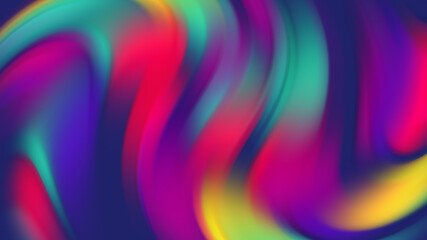 Wall Mural - Abstract colorful wave background. Elegant wave background.