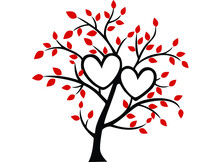 Two Heart Tree | Heart Tree, Two Hearts, Tree