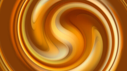 Wall Mural - Abstract gold metal background, Abstract gold metal curve design modern luxury background, Gold metal abstract background.