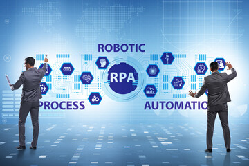 Concept of RPA - robotic process automation
